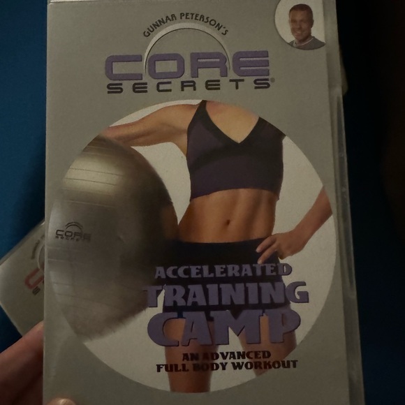 Gunnar Peterson Core Secrets Set of 7 DVDs (ball not included) - Picture 7 of 8